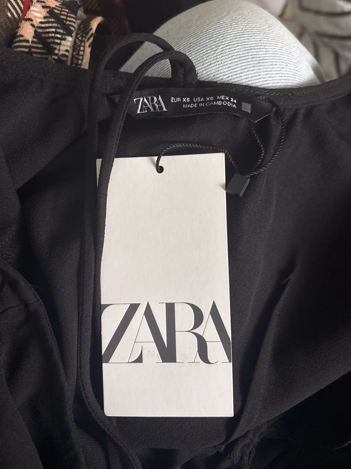 Black ruched mini dress, photo 4