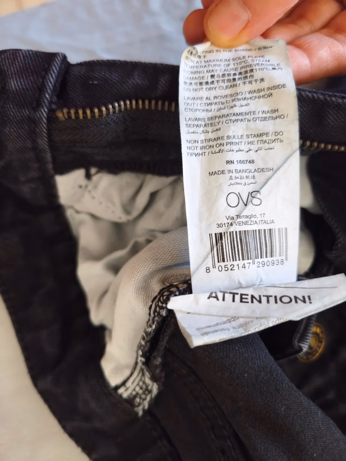  Black Flared Jeans Cropped, photo 3