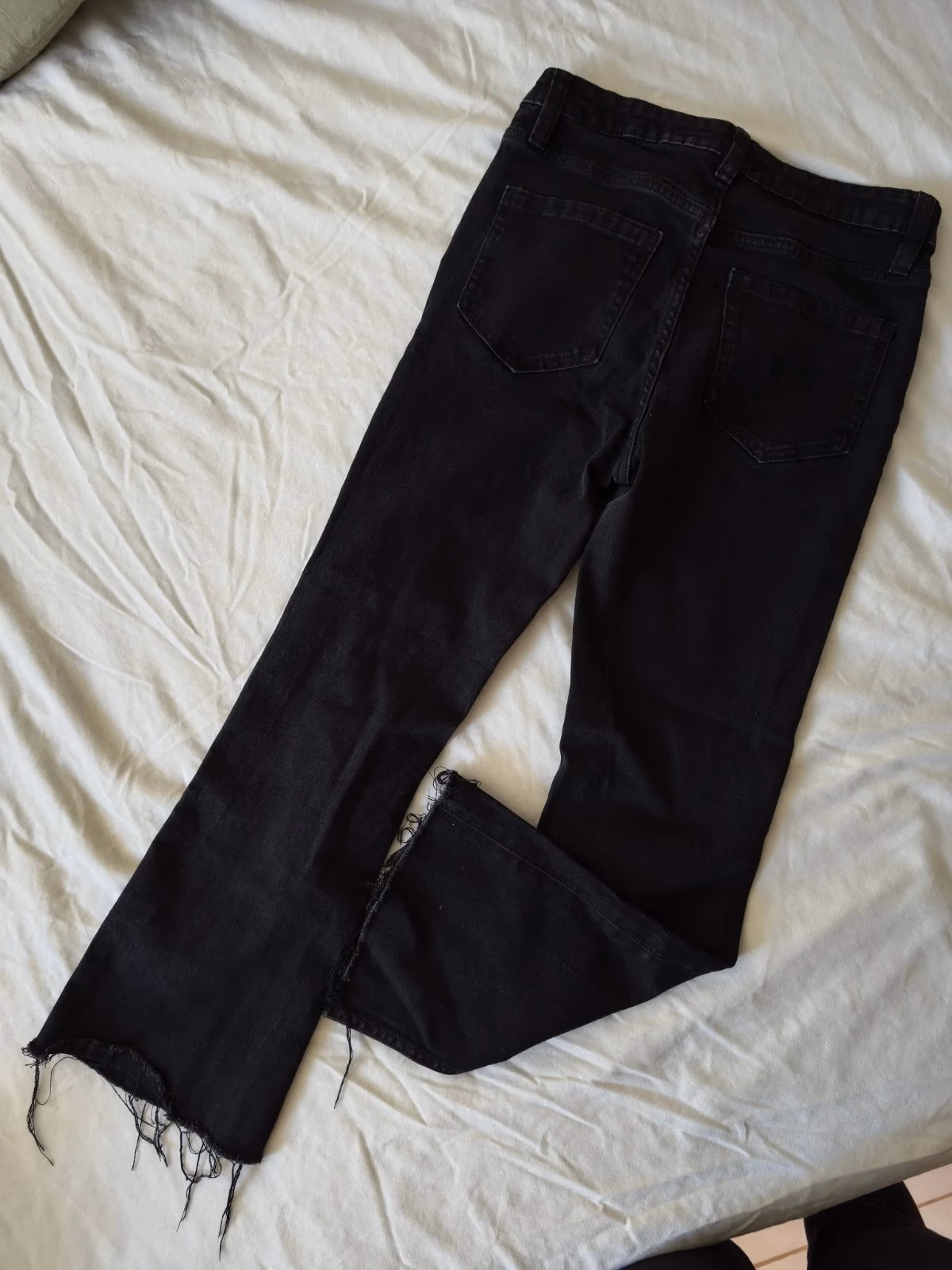  Black Flared Jeans Cropped, photo 2
