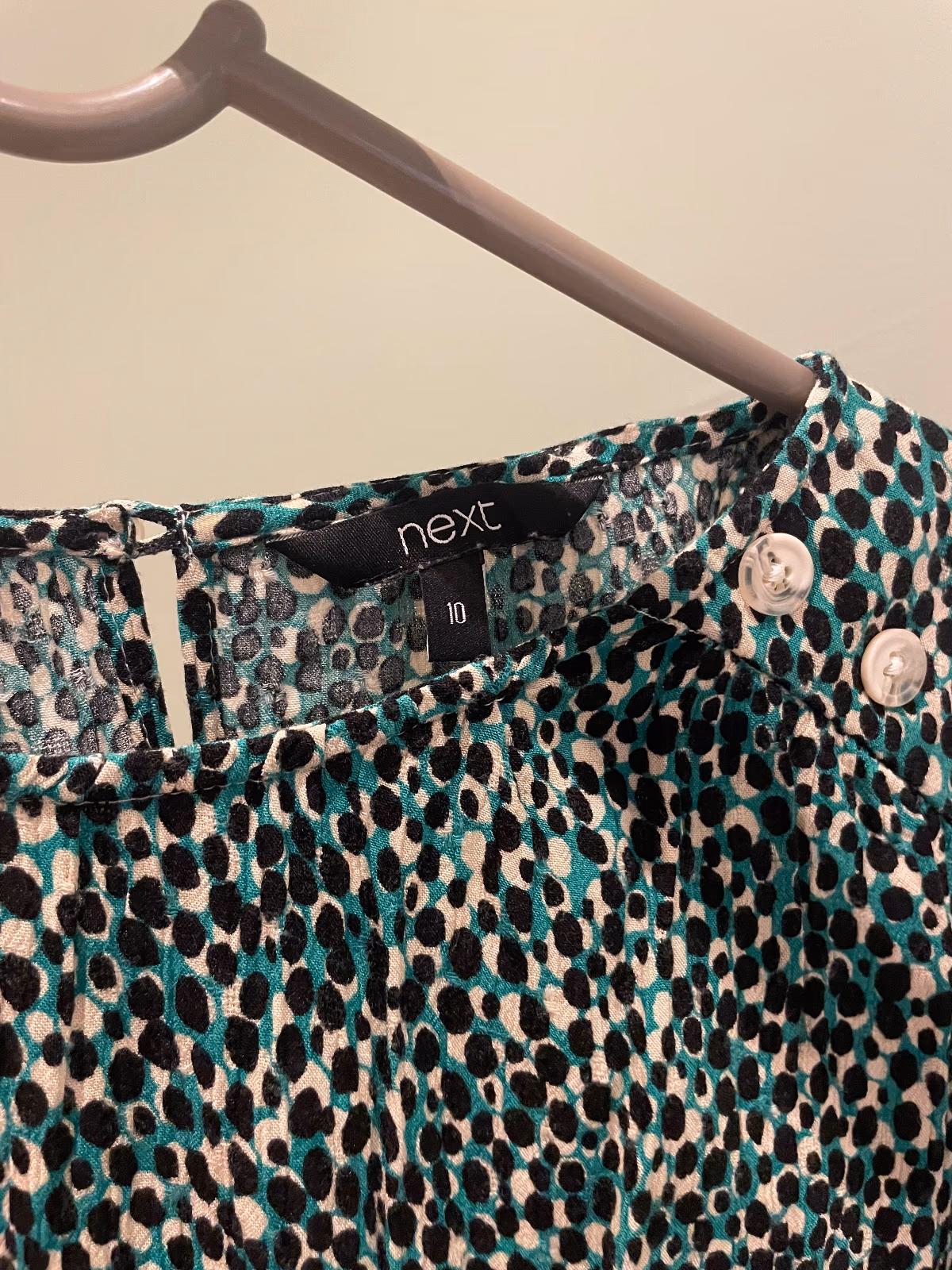 Next patterned button-detail blouse, photo 3