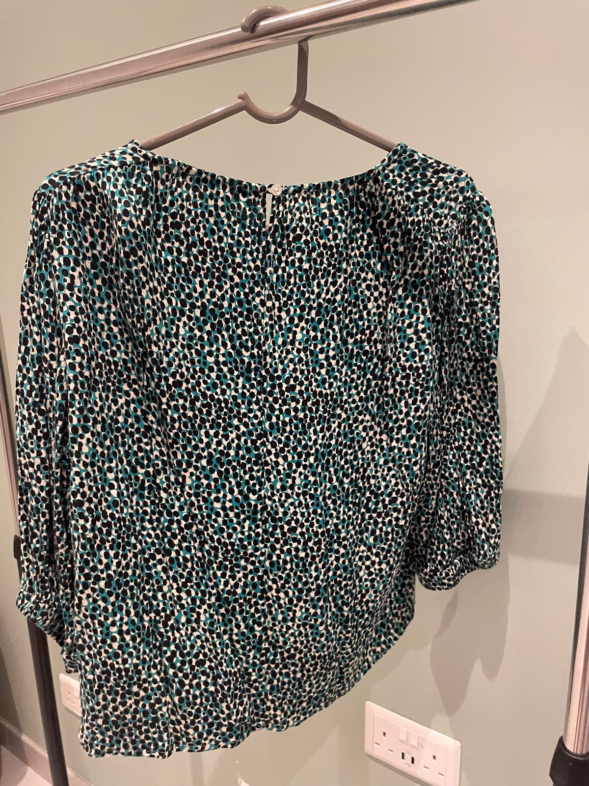 Next patterned button-detail blouse, photo 2