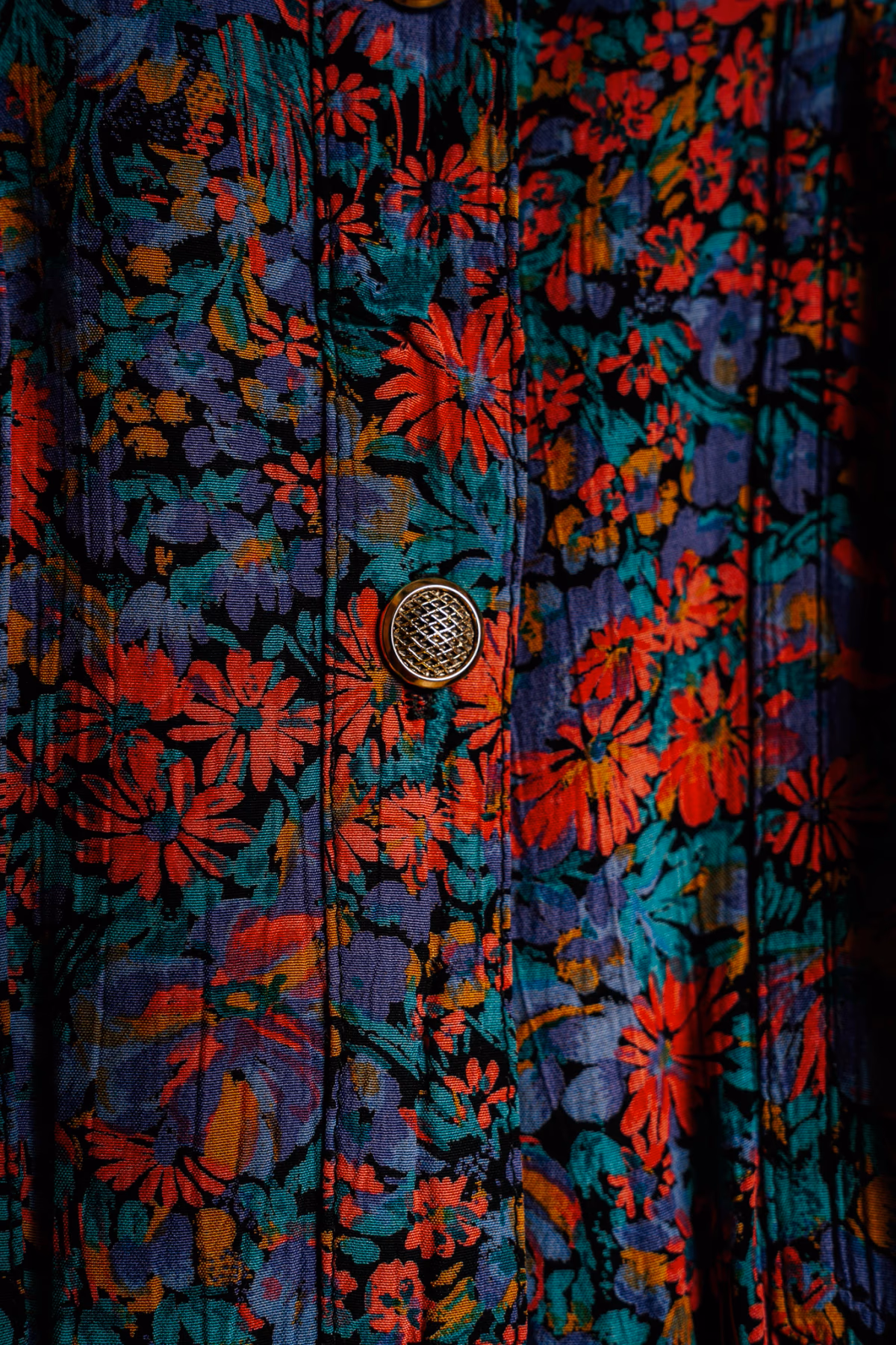 Vintage Floral Midi Dress, photo 2