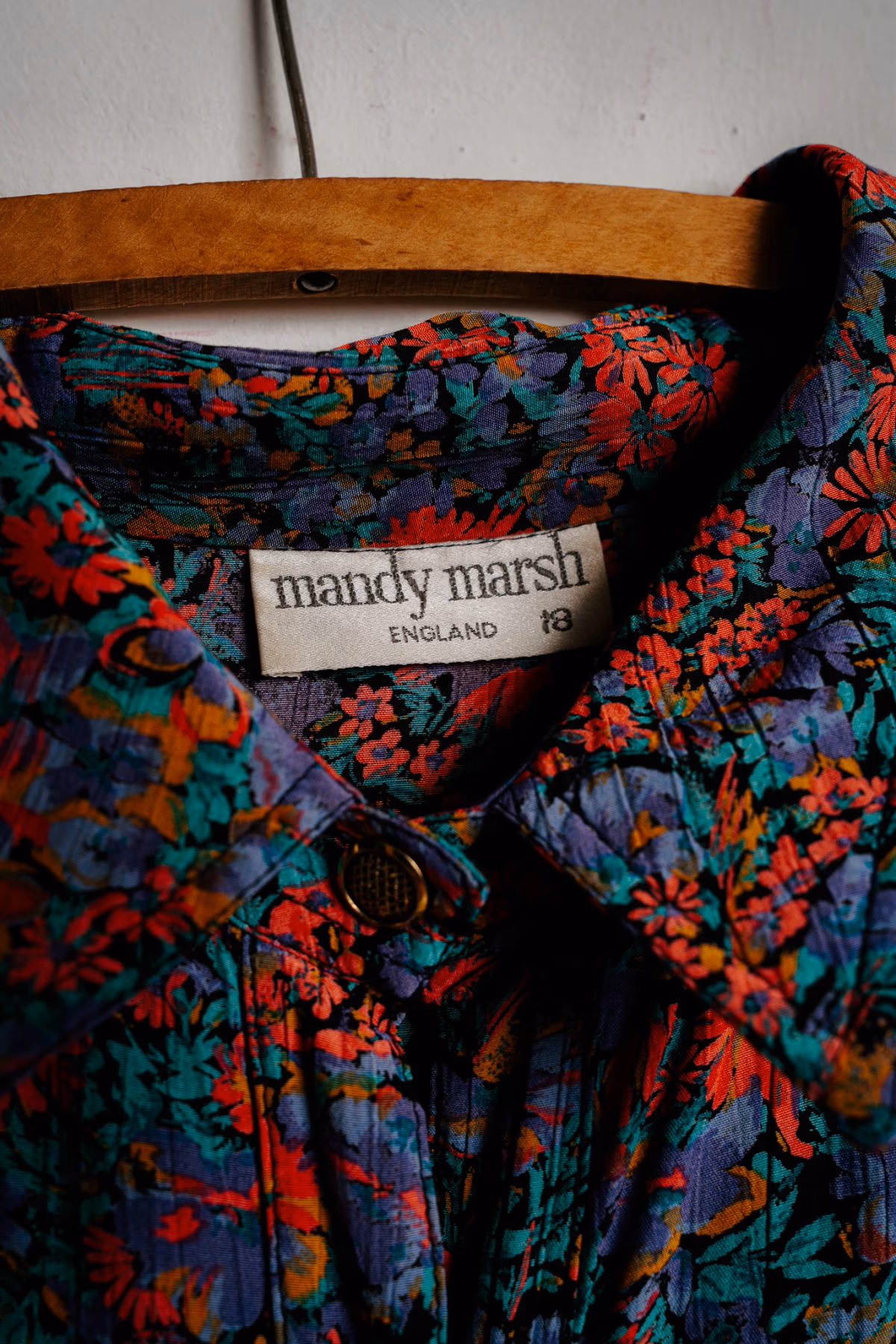 Vintage Floral Midi Dress, photo 3