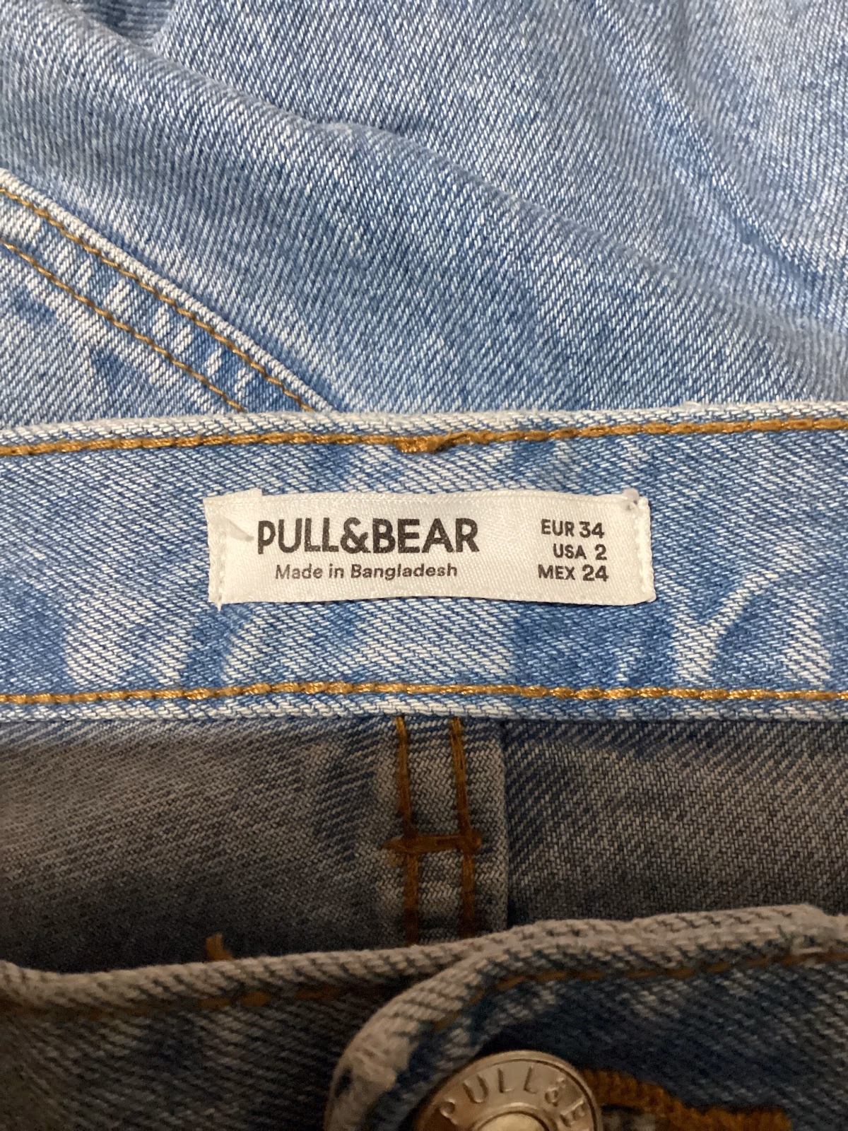 Light blue Pull&Bear denim jeans, photo 3
