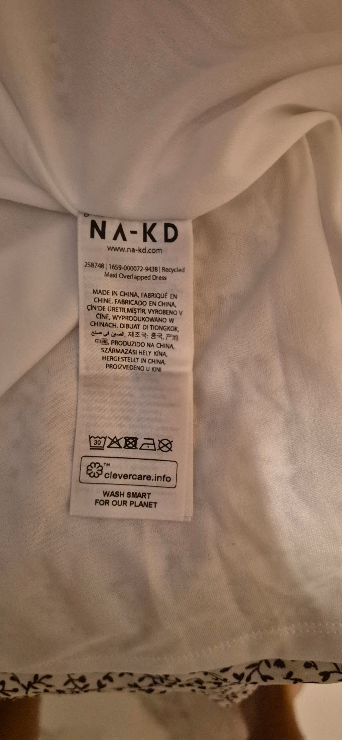 NA-KD Floral Wrap Dress, photo 4