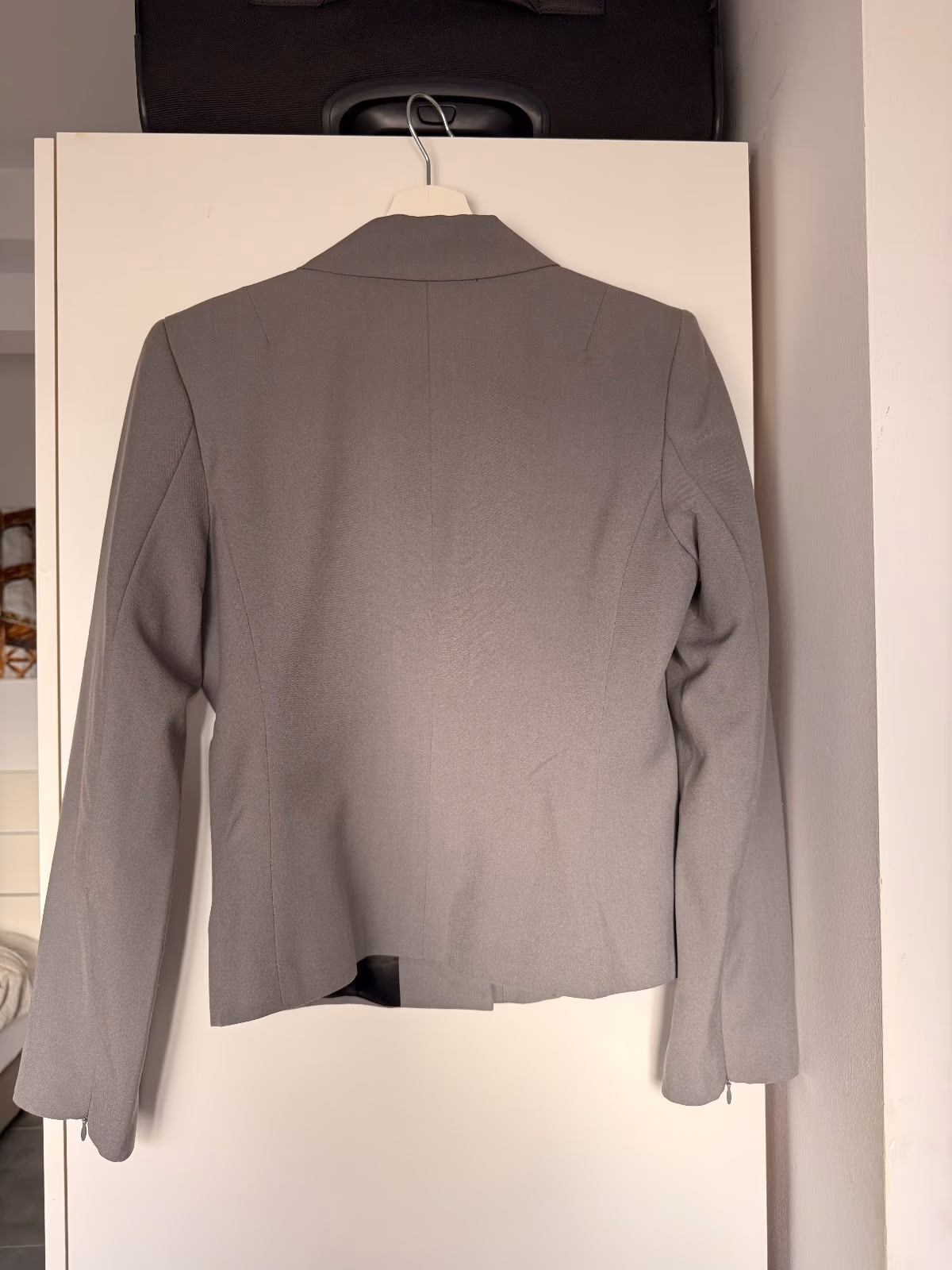 Grey tailored smart blazer, photo 4