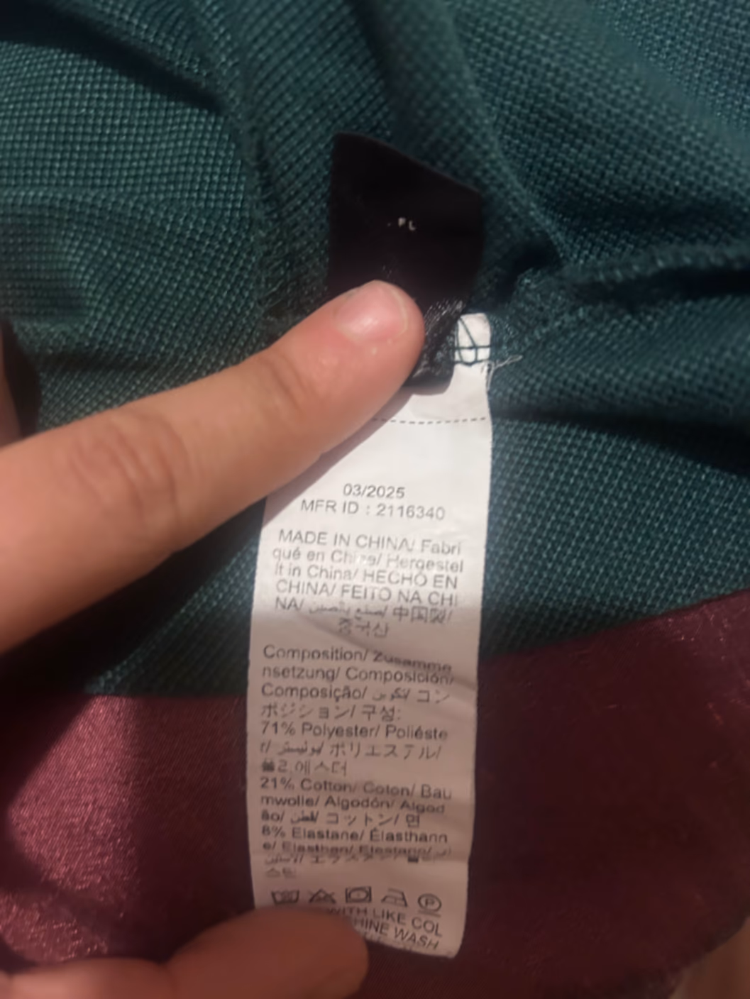 Short Sleeved Green Polo Shirt, photo 2