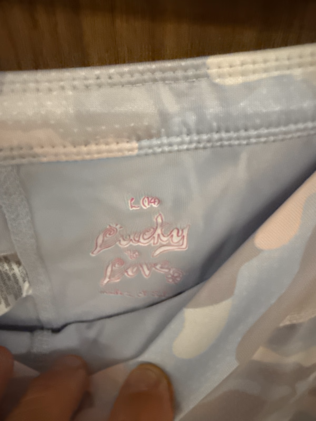 Conjunto «Lucky In Love» em padrão camuflado, fotografia 4