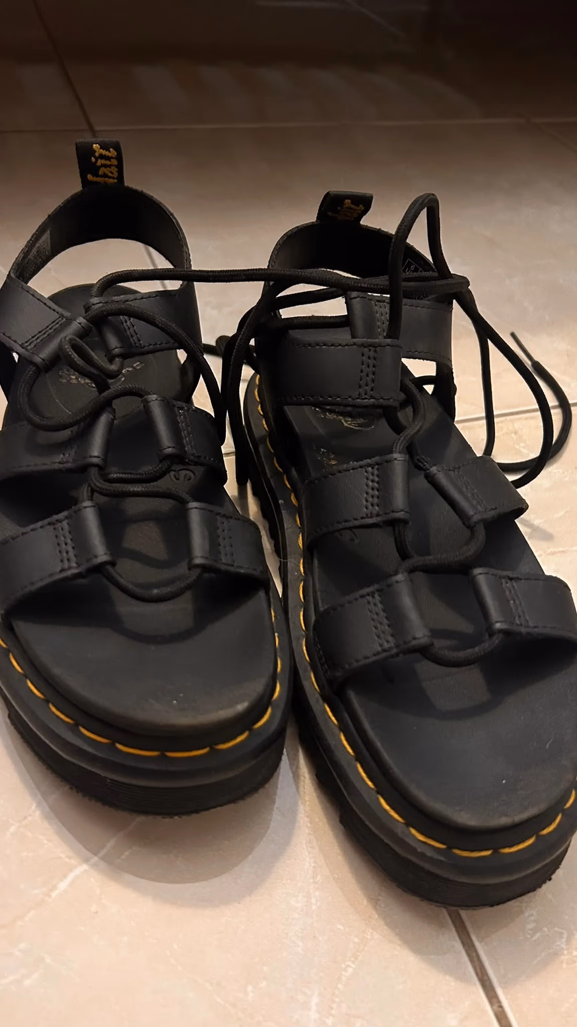 Dr Martens Nartilla Lace Up Chunky Sandals, photo 2