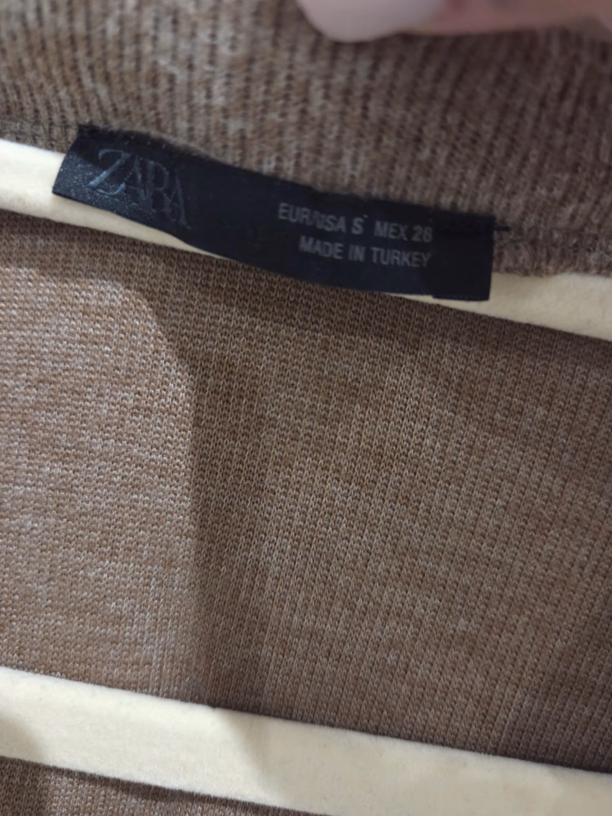 Brown V-Neck Button-Up Cardigan, photo 4
