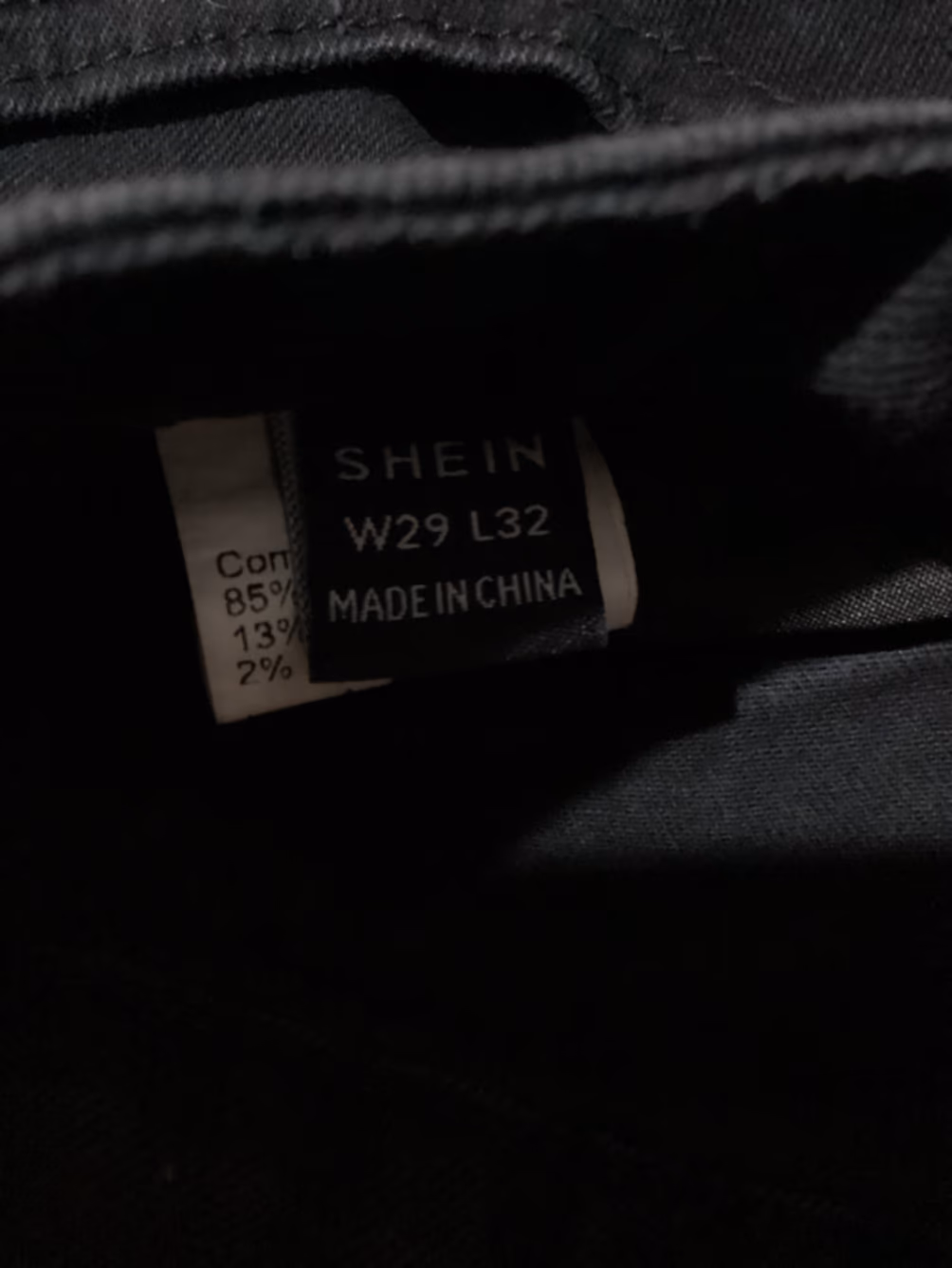 Black high-waisted skinny jeans, photo 3