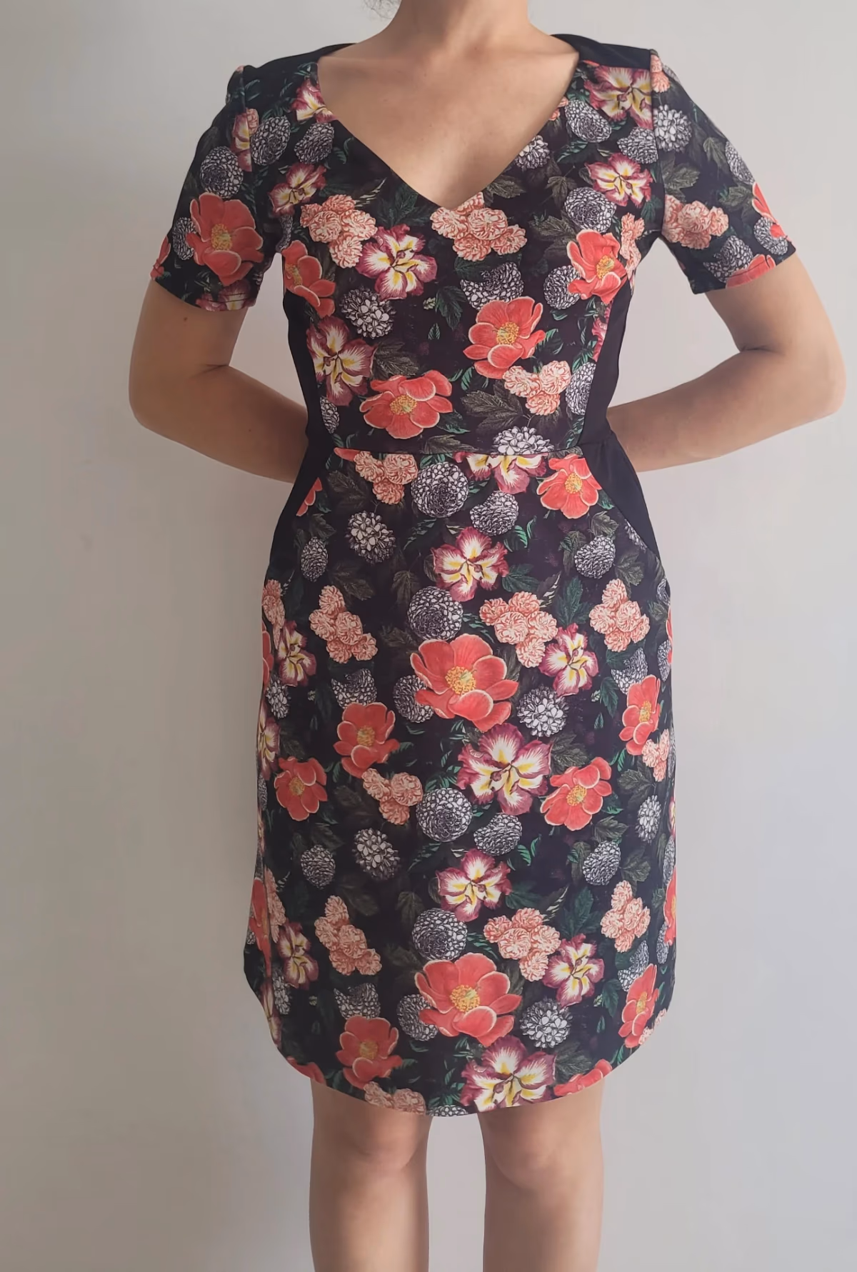 Floral Pattern Short Sleeve Dress, photo 5