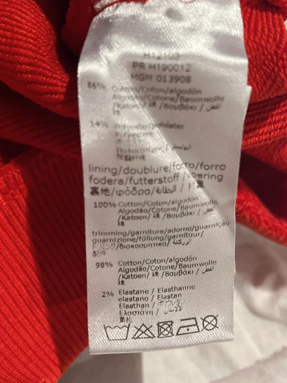 Red Logo Hooded Sweatshirt Dress, photo 3