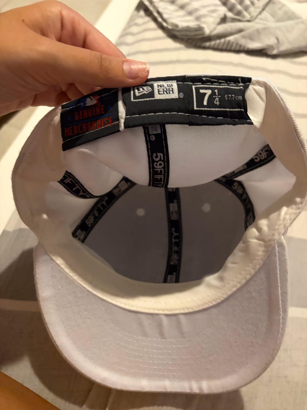 Cappellino bianco New Era degli Yankees, foto 2