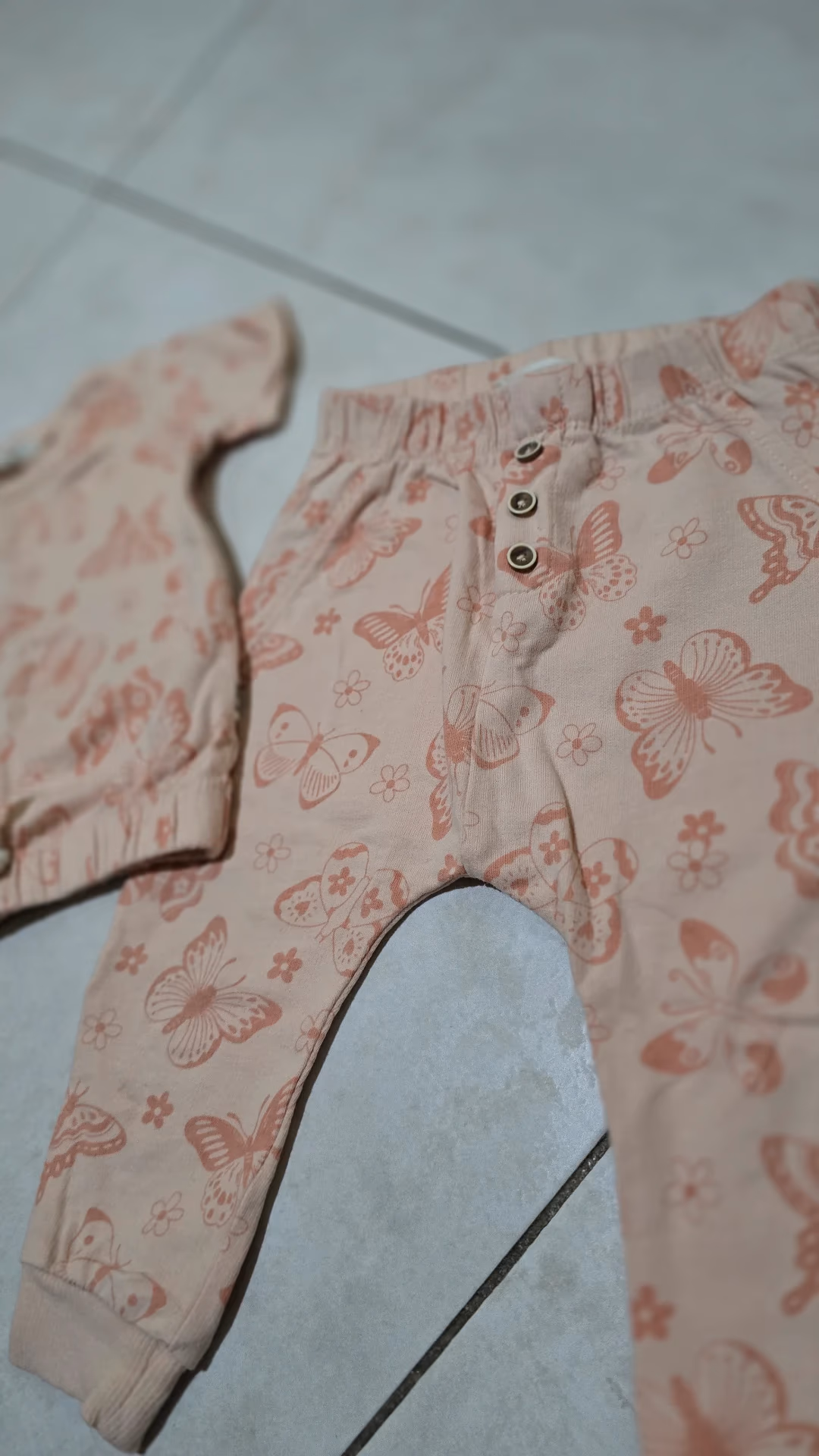 Butterfly Print Organic Cotton Set, photo 3