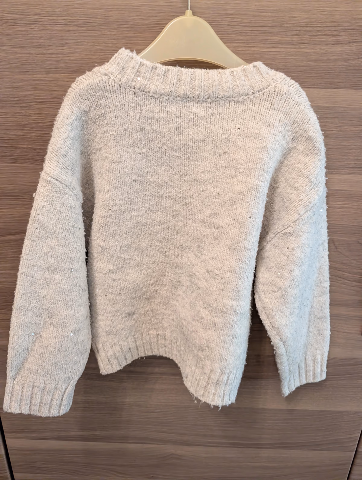 Girls Lovely Sequin Knit Jumper, photo 4