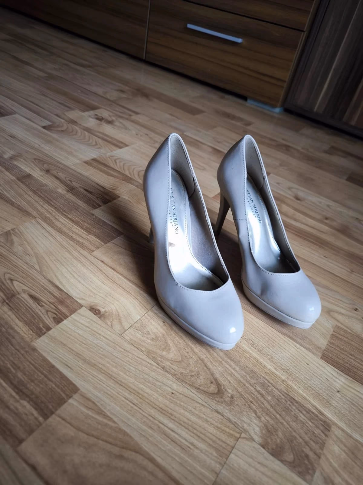 Scarpe con tacco beige, foto 5