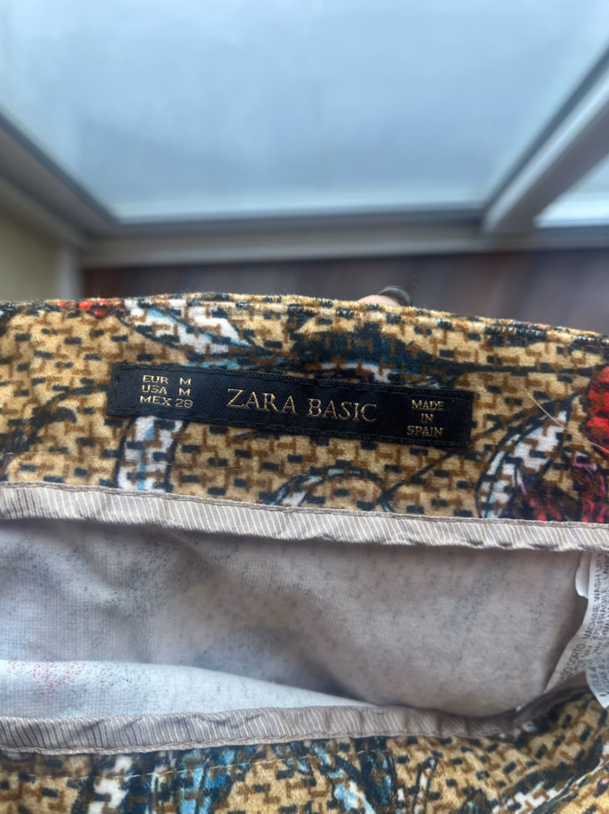 Floral pattern mini skirt, photo 2