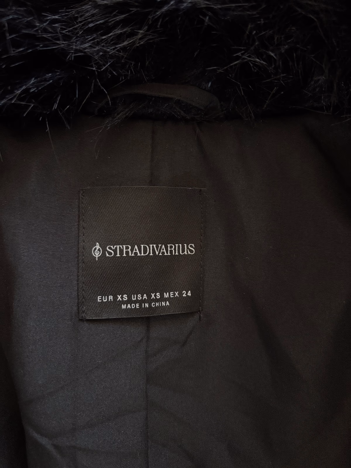 Black Faux Fur Bolero Jacket, photo 2