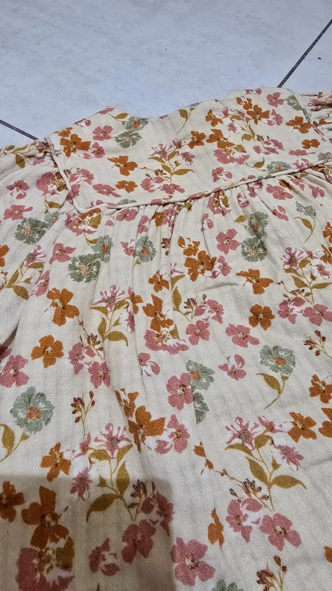 Set per neonati in cotone con stampa floreale di Zara, foto 2