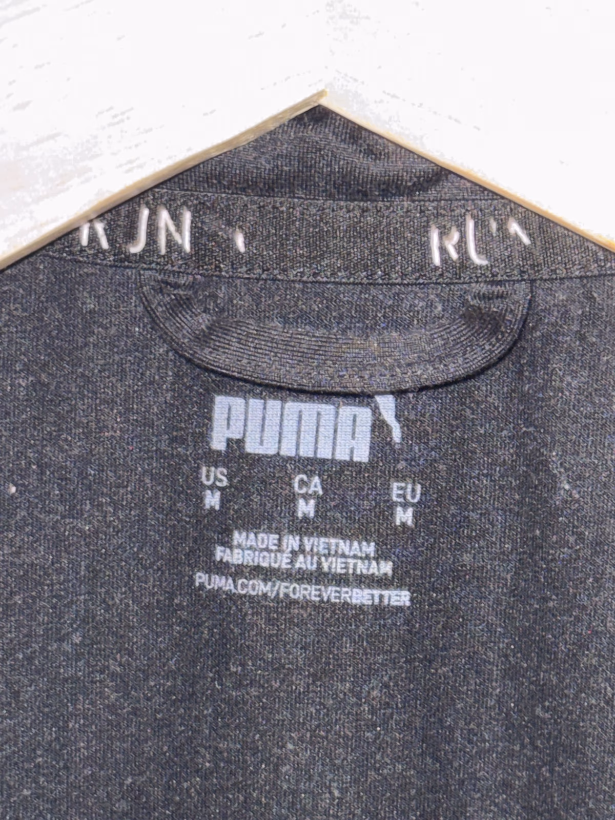 Puma Black Quarter Zip Top, photo 5