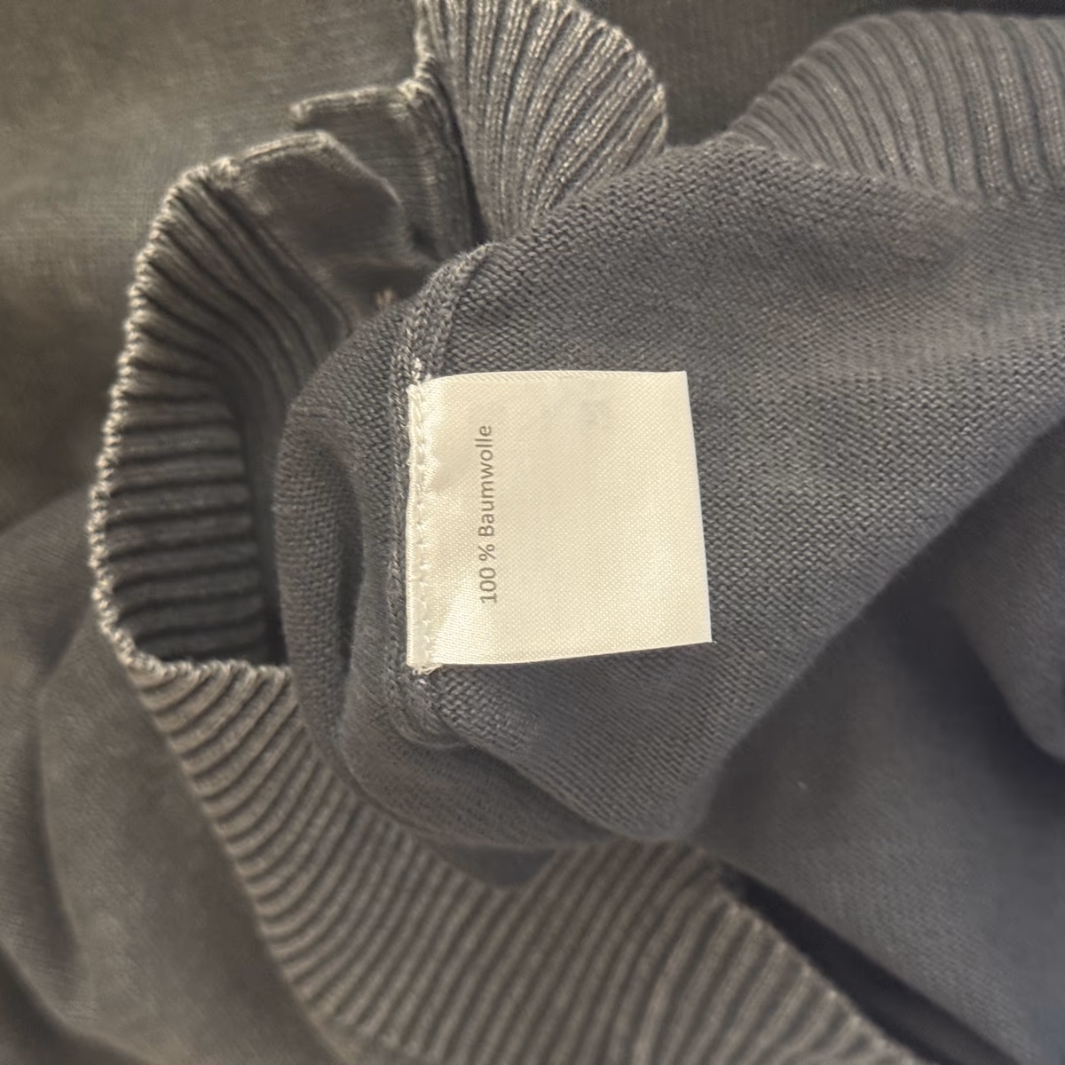 Cardigan Vintage grigio scuro di Watson, foto 4