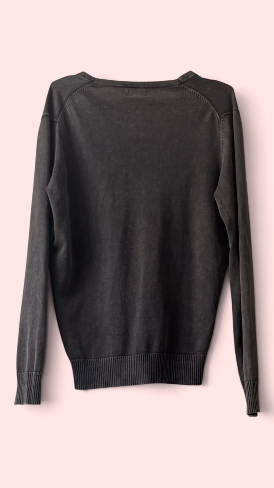 Cardigan Vintage grigio scuro di Watson, foto 2
