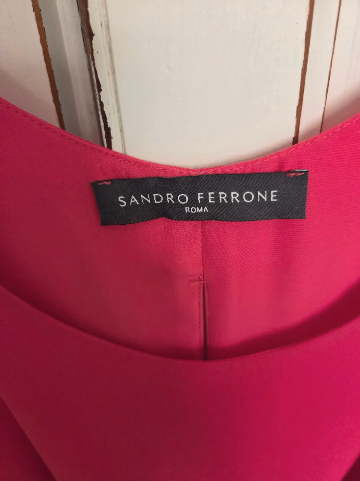 Sandro Ferrone Magenta Chiffon Dress, photo 2