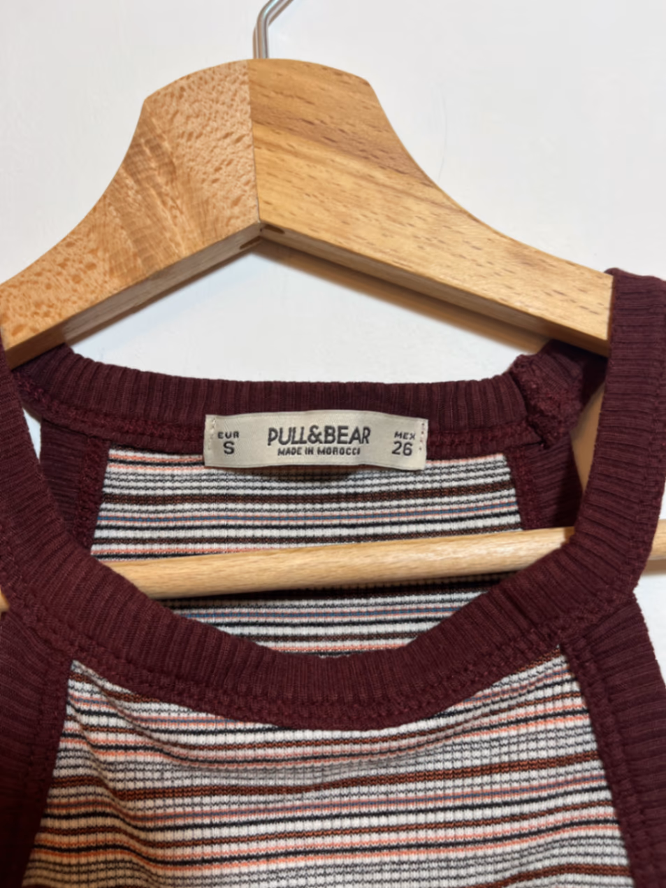 Gilet corto a righe con collo alto, foto 3