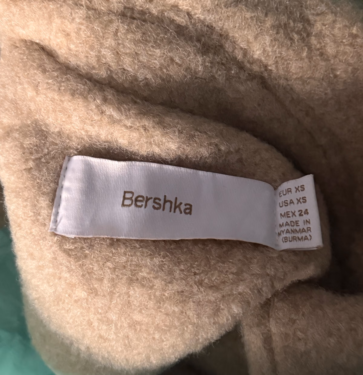 Beige Wool Blend Shacket, photo 2