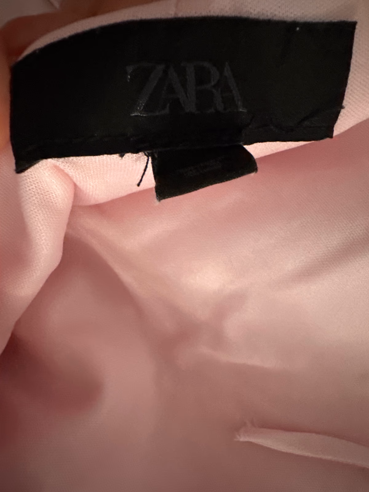 ZARA Pink Mini Dress - Size S / Corset Back Lace Up, photo 2