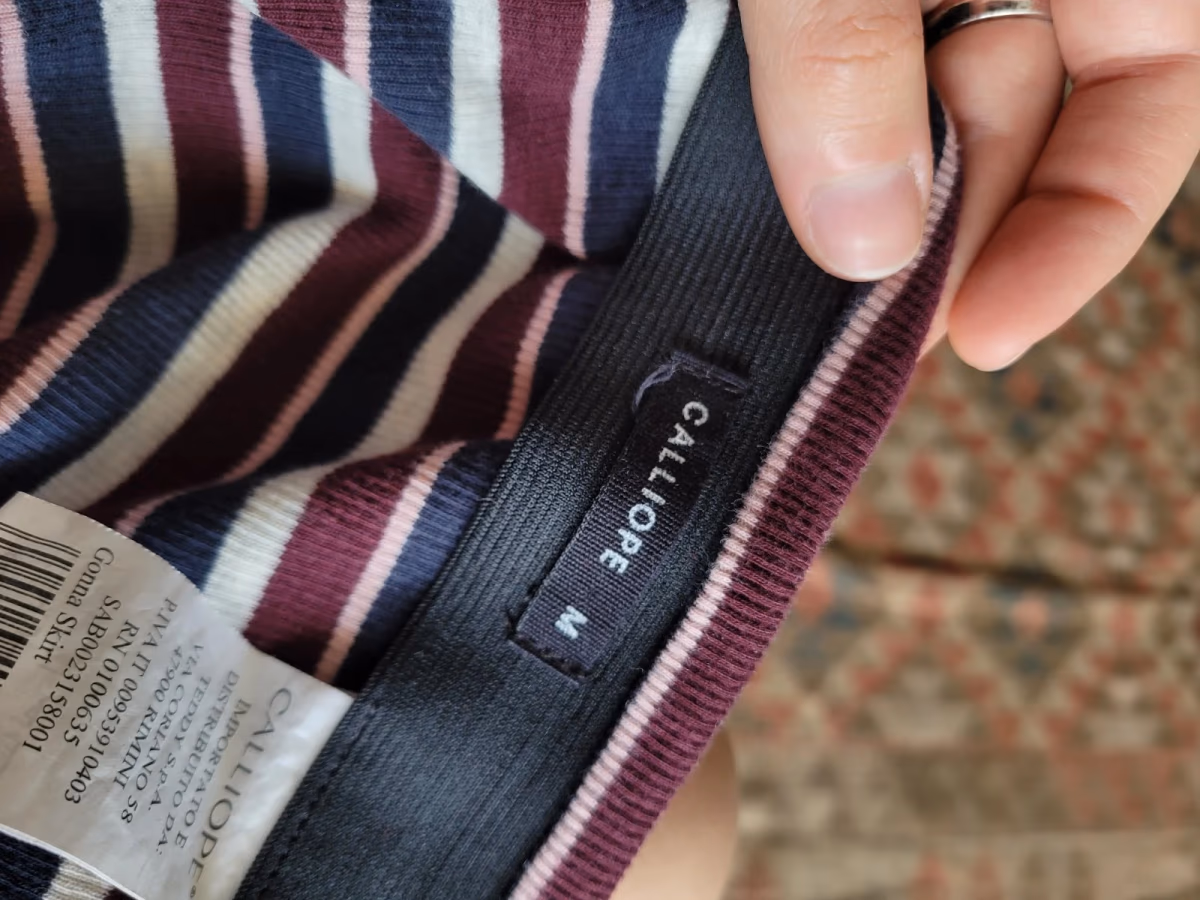 Midi striped Caliliope skirt, photo 5