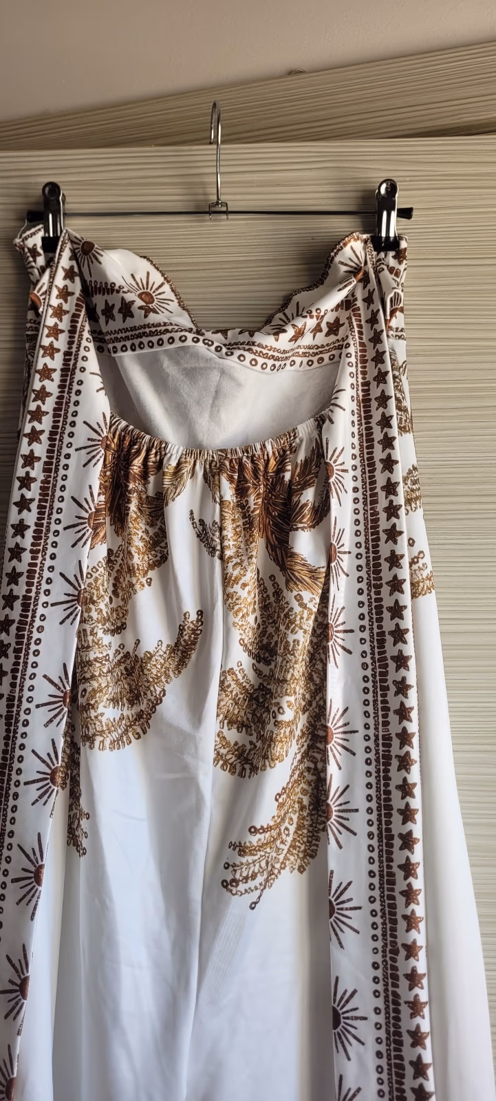 Palm Print Wide Leg Jumpsuit, photo 4
