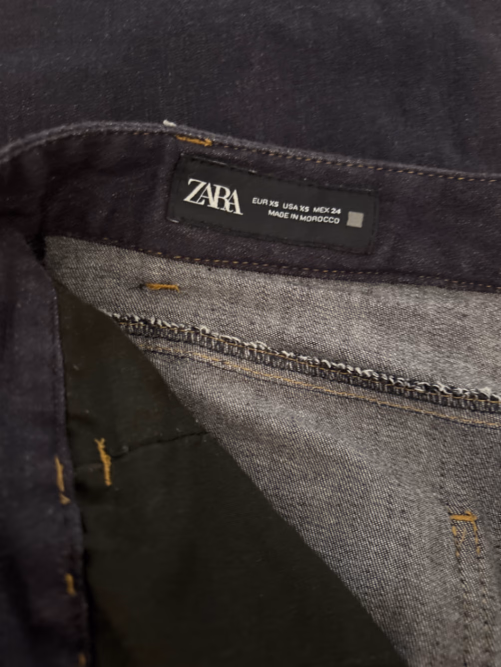 Dark Blue Wide Leg Jeans, photo 5