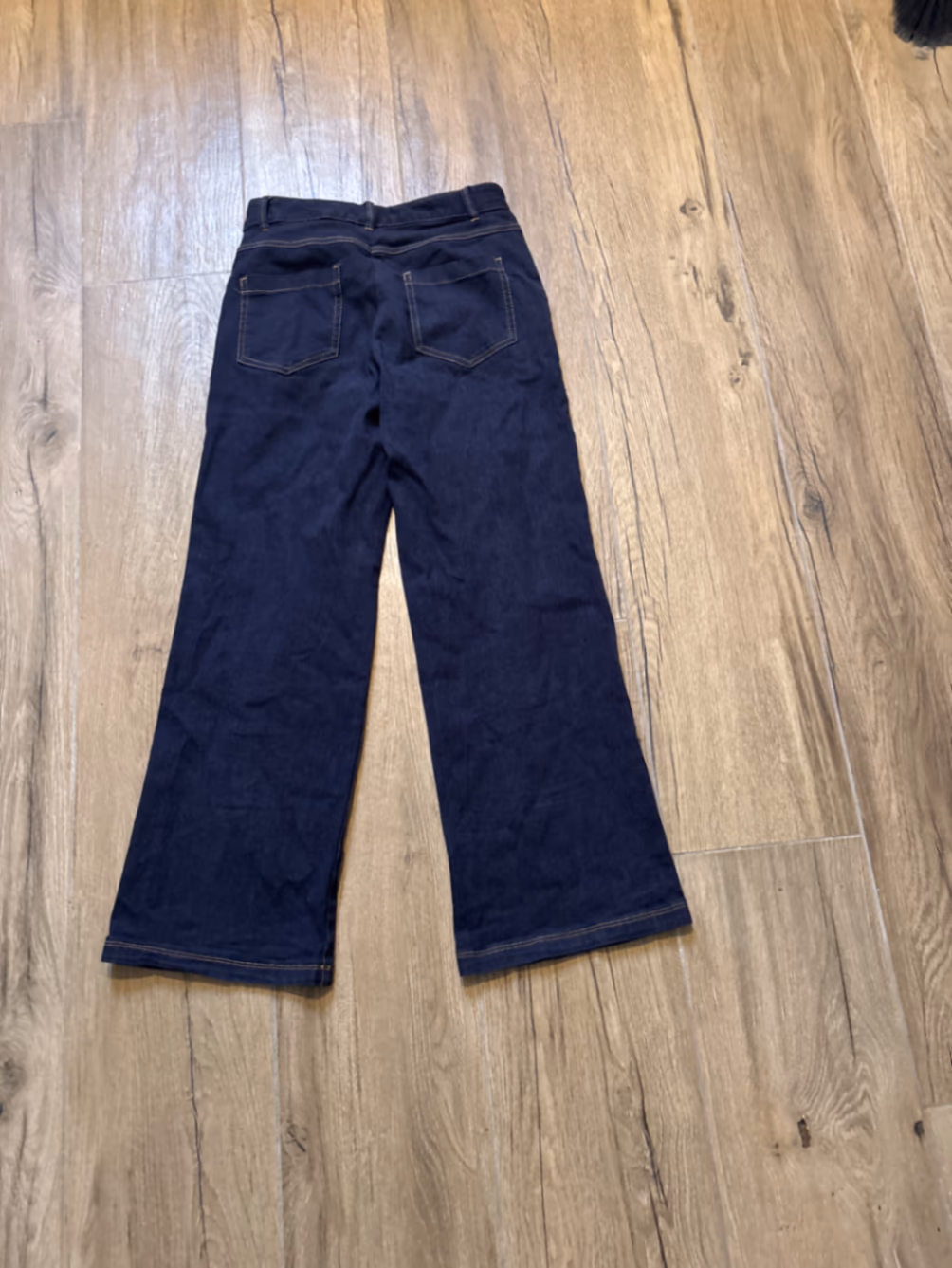 Dark Blue Wide Leg Jeans, photo 2