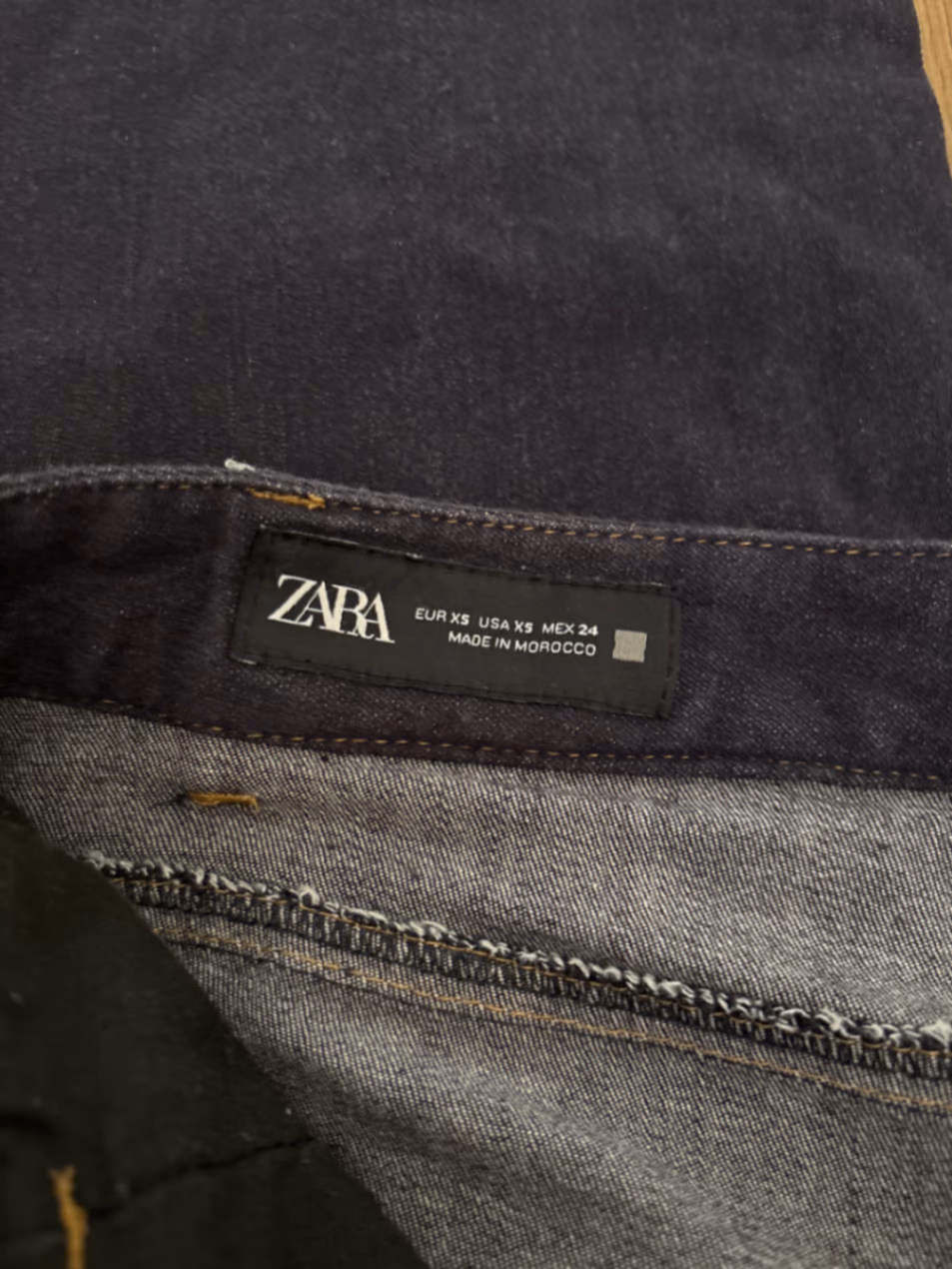 Dark Blue Wide Leg Jeans, photo 3