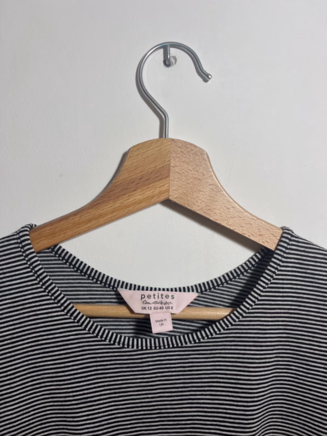 Miss Selfridge Petite Striped Crop Top, photo 4