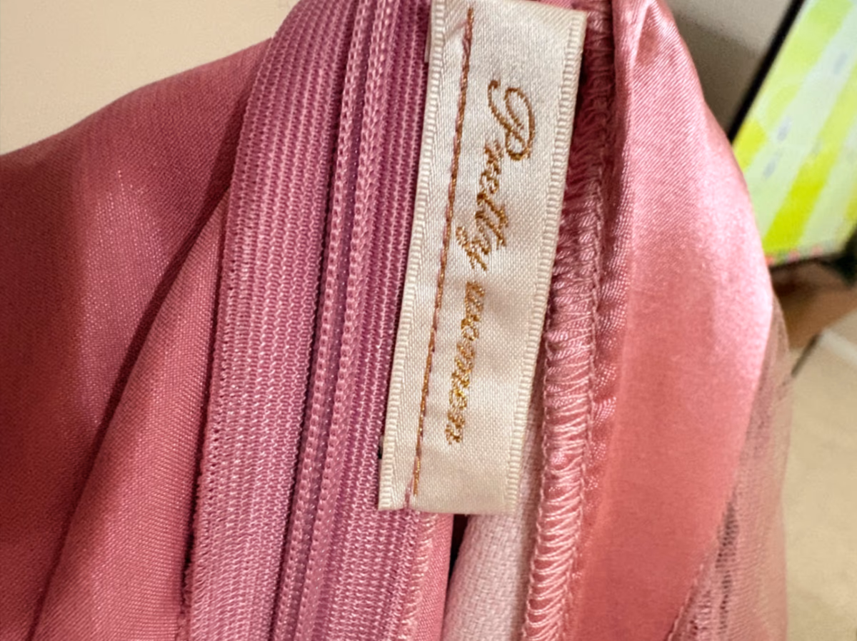 Dusty Rose Embellished Evening Gown, photo 3