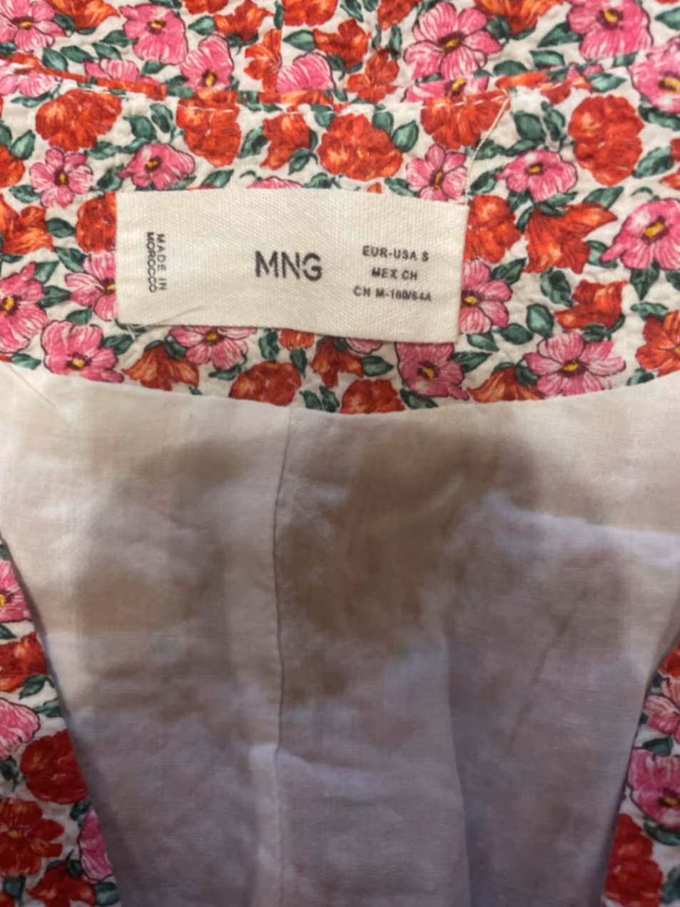 Floral Print Button Front Waistcoat, photo 3