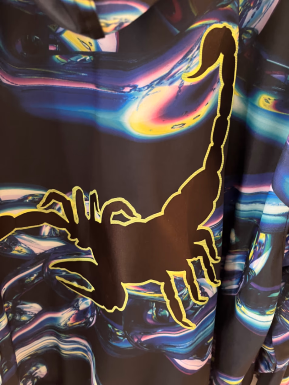Abstract Chain Pattern Hoodie, photo 4