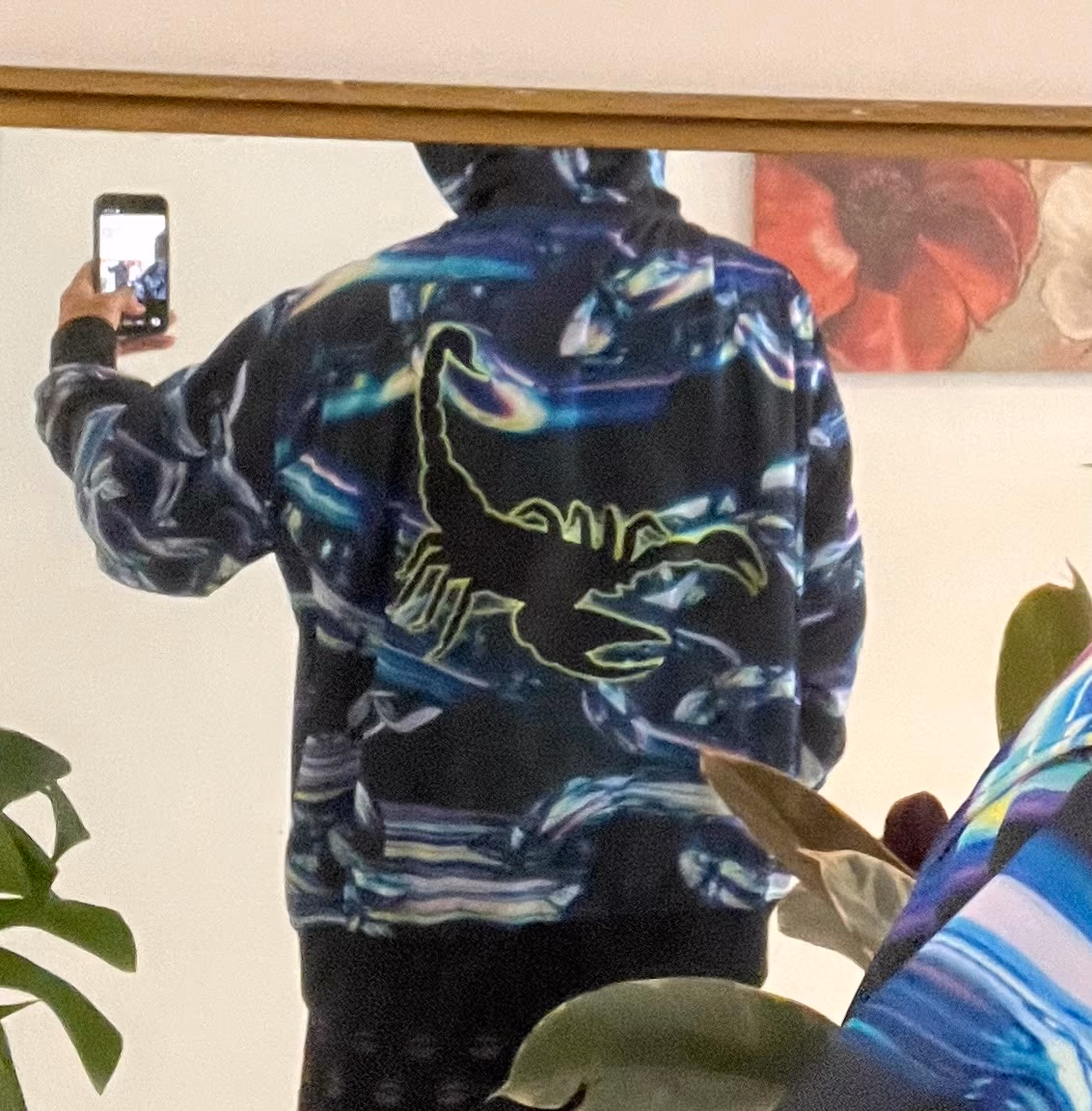 Abstract Chain Pattern Hoodie, photo 6