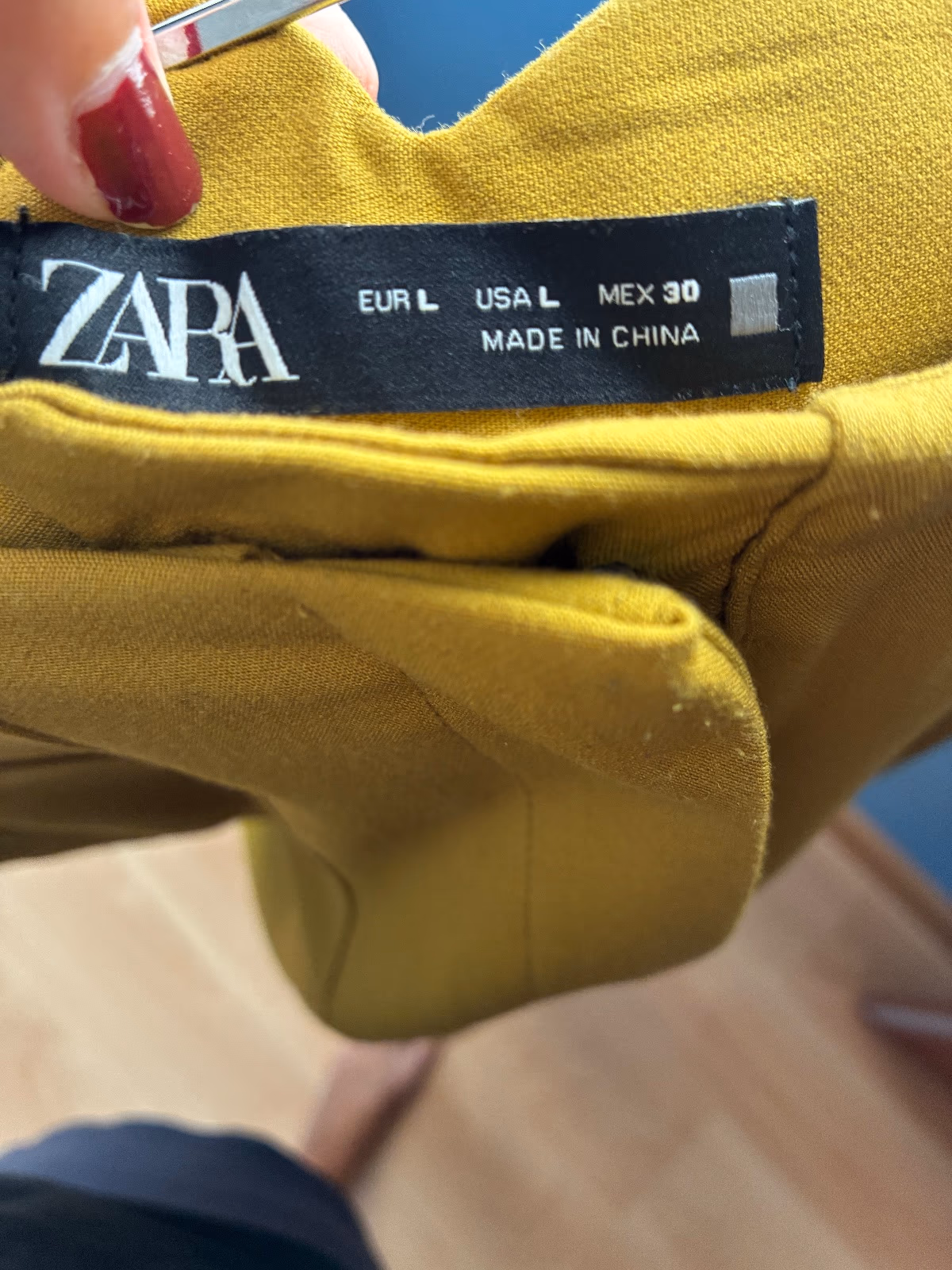 Zara high-waisted tailored trousers, photo 3