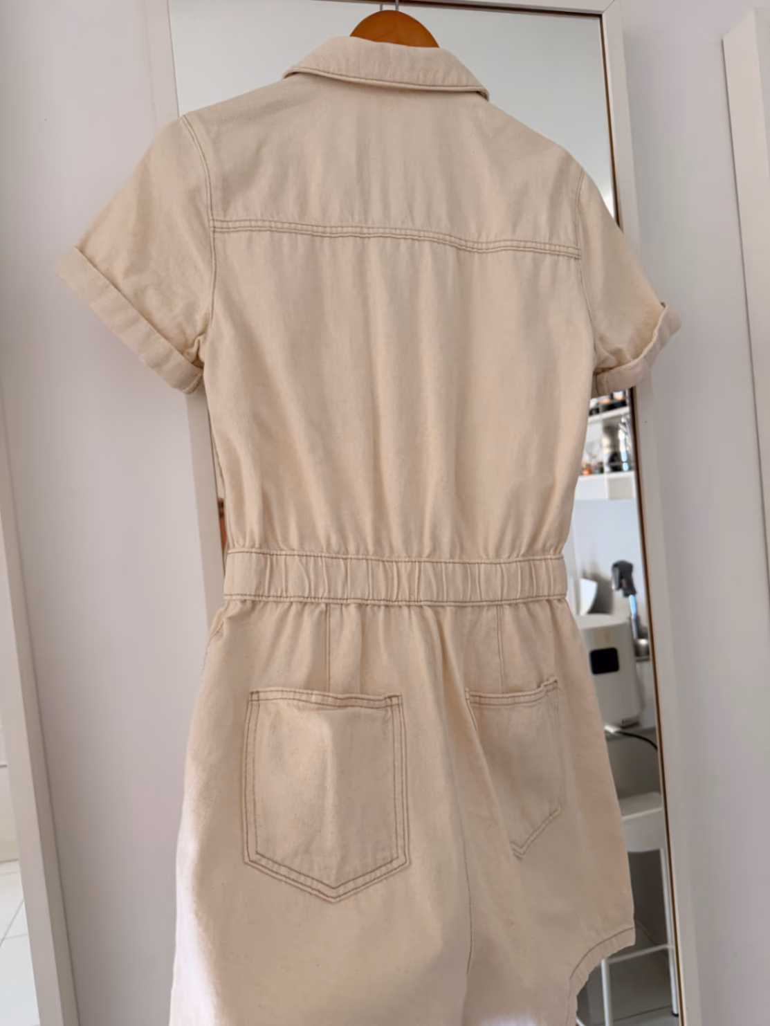 Kiabi - Mono de denim de manga corta, foto 3
