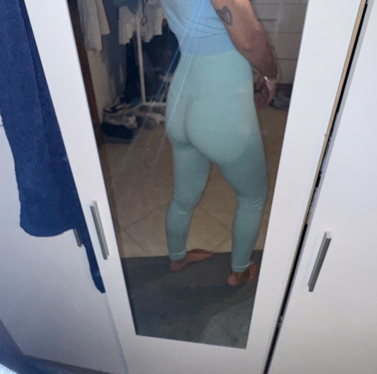 Leggings sportivi senza cuciture a vita alta, foto 4