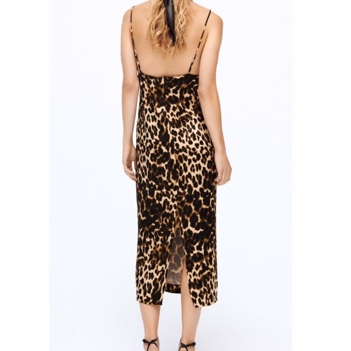 Leopard Print Cut Out Midi Dress, photo 3