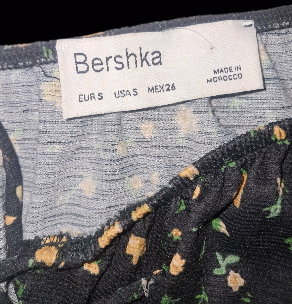 Bershka Ruffle-Strap Milkmaid Summer Dress (Size S), photo 4