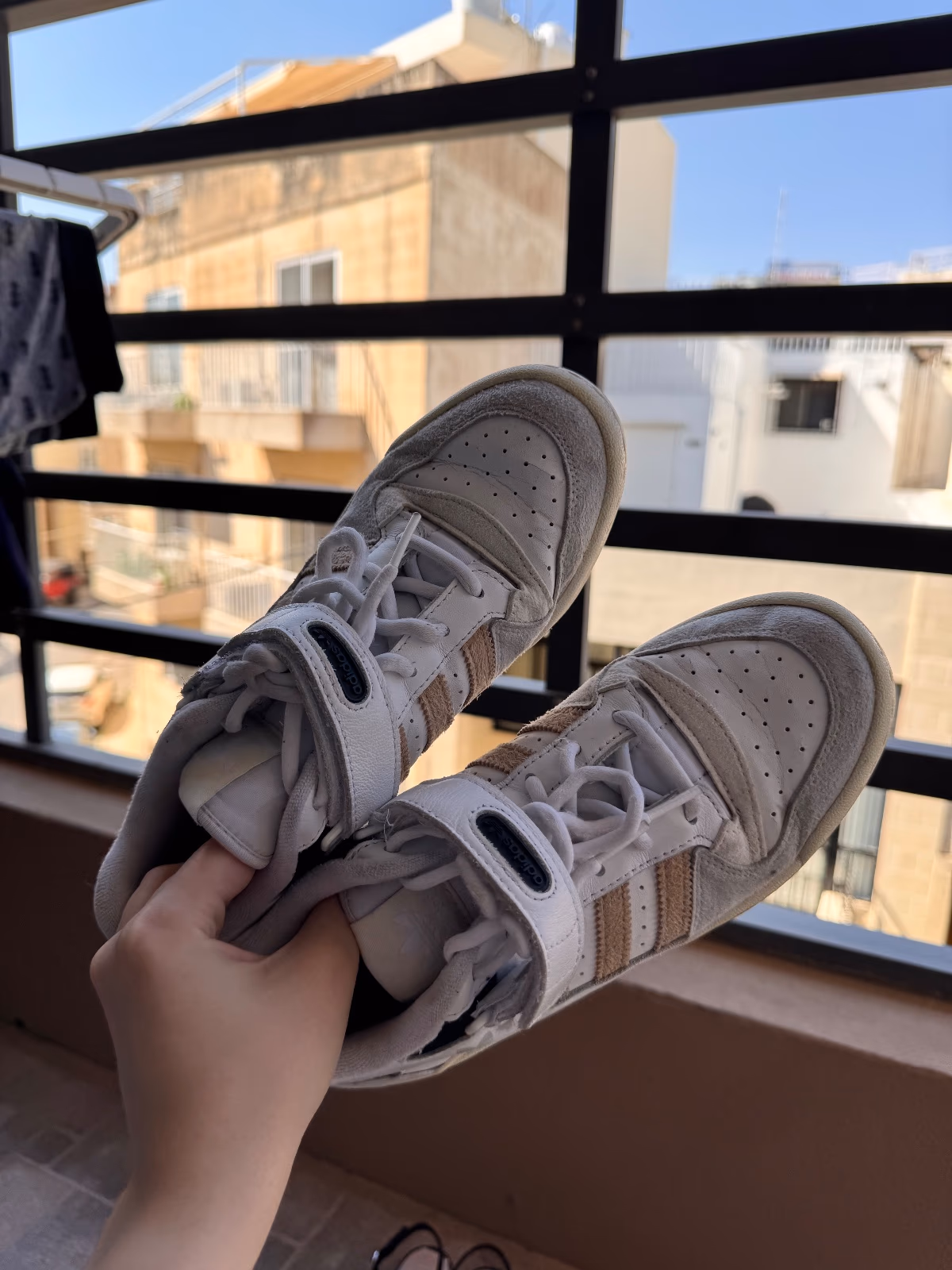 Sneakers Adidas Forum Low bianche, foto 5