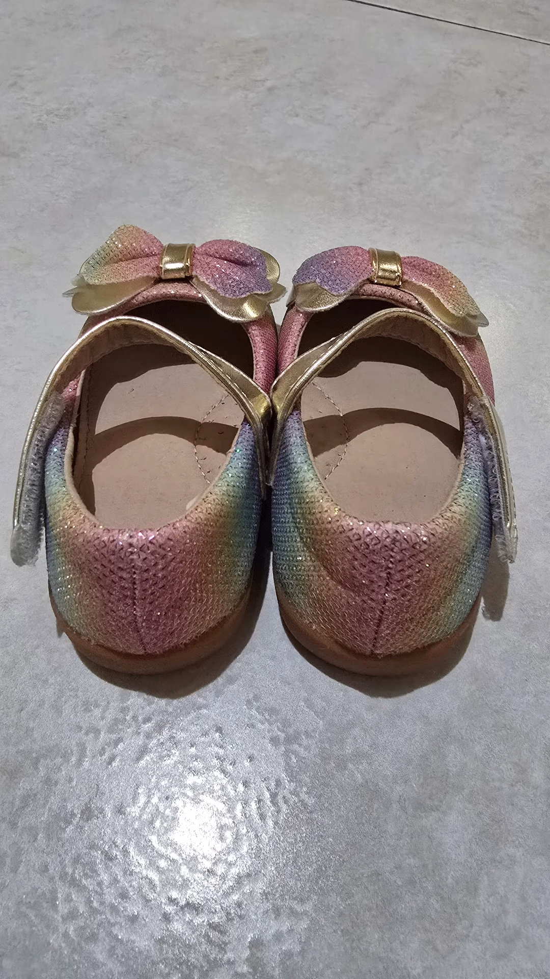 Girls Glitter Bow Mary Janes, photo 2