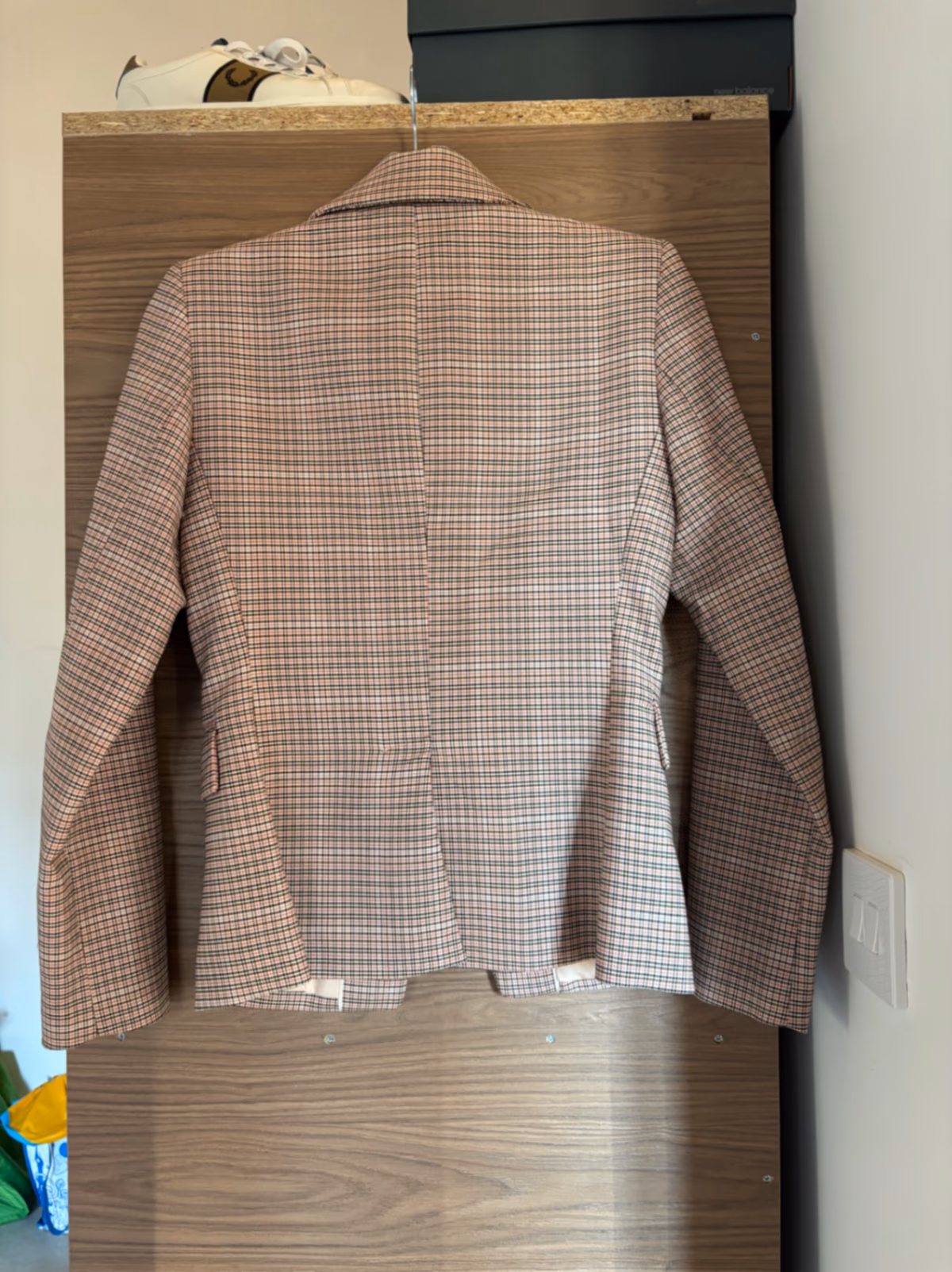 Mango check pattern tailored blazer, photo 2