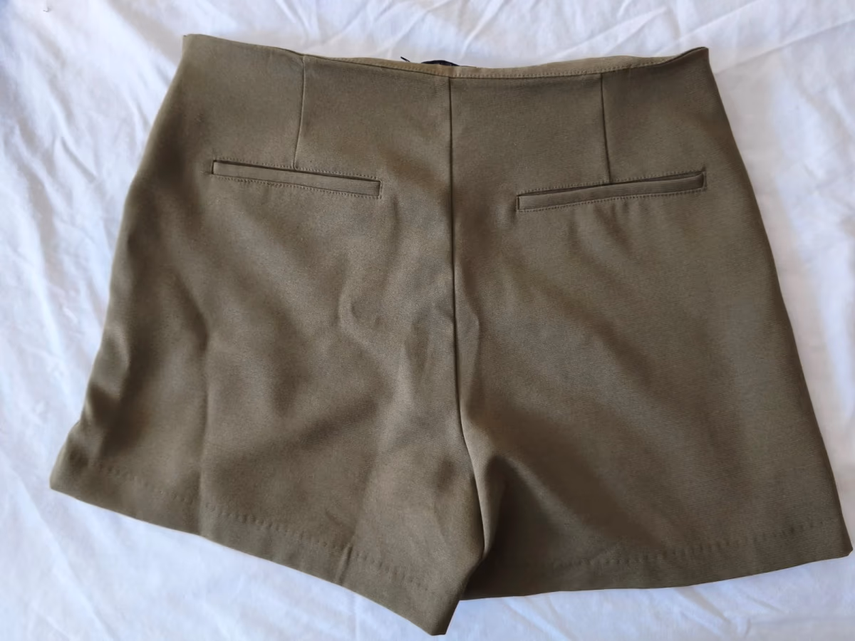 Stradivarius Olive Green Skort, photo 5